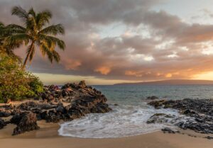 beautiful beach in Hawaii